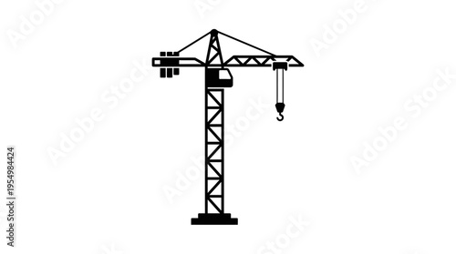 Construction Crane Metal Structure Equipment.