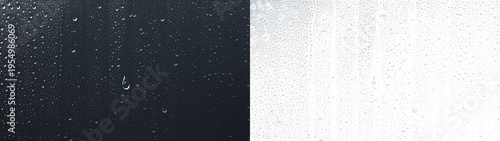 Water drops rainy window overlay cool vivid specks PNG transparent background high resolution