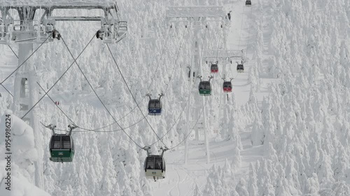 蔵王スキー場 地蔵山の樹氷