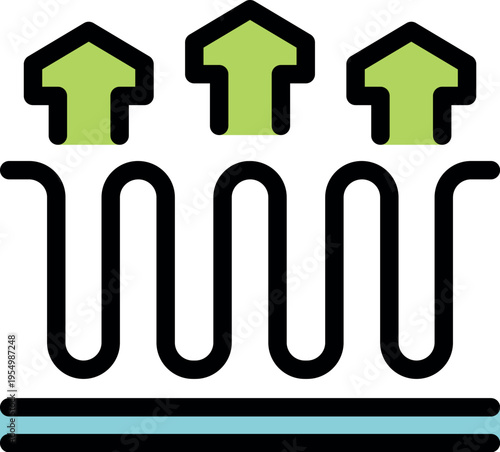Breathable mattress material promoting airflow and preventing heat buildup for comfortable sleep