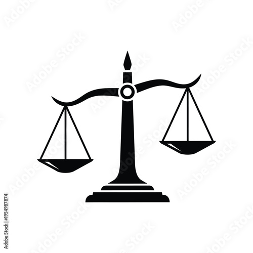 Scales Justice Commercial Symbol