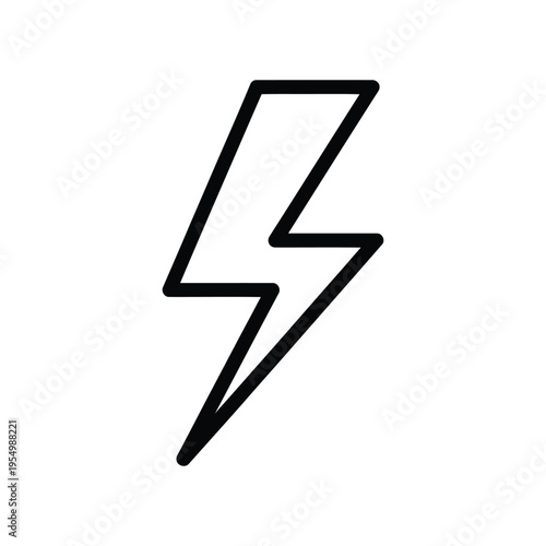 Lightning Bolt Symbol Energy Power Commercial