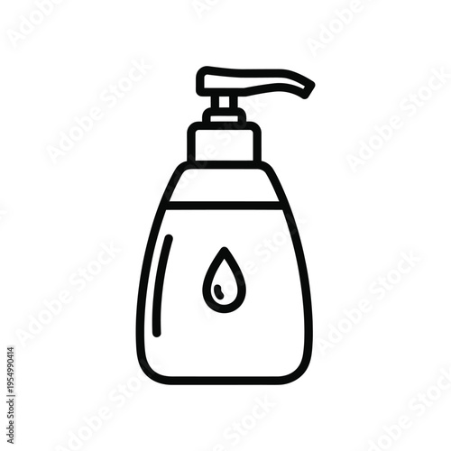 Soap Dispenser Icon Cleanliness