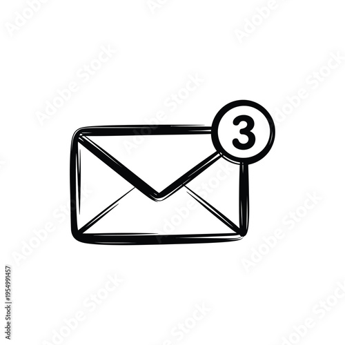 Email Web Icon Set in Line Style. Collection of E-mail and Letter Linear Icons, Including mail, envelope, email, postal, letter sent, inbox, new mail, reply and forward mail and more