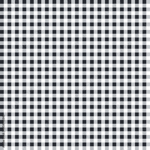 Gingham cross weave, gray, seamless background. Seamless pattern in gray and white for arts, crafts, fabrics, decorating, albums and scrapbooks. Transparent background EPS version.