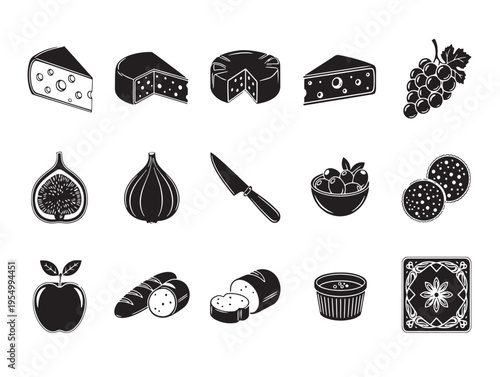A collection of various fruits and vegetables