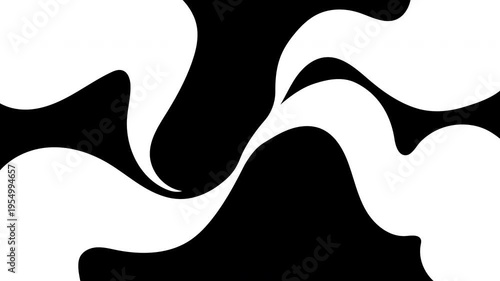 White Curling Liquid Transition with Alpha Channel