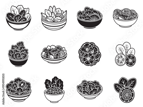 A collection of twelve different types of sushi