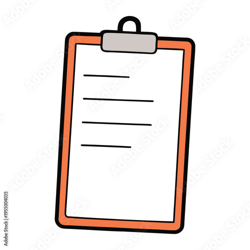 A plain, blank clipboard ready for notes, sketches, or checklists—simple, sturdy, and perfect for organizing tasks wherever you go.
