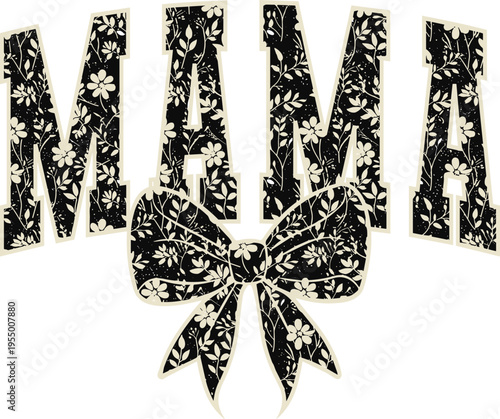 Leopard Mama svg, Coquette Mama Leopard svg