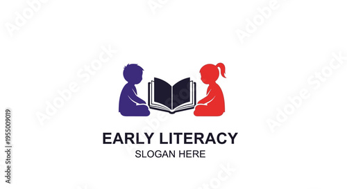 Early Literacy Children Reading Book.