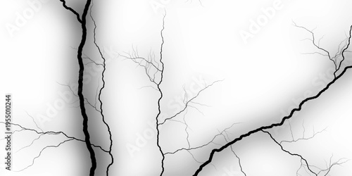 Vector old wall a black and white cracked wall grungy Transparent texture. Distress overlay texture subtle grain texture overlay subtle black grunge on white background. 