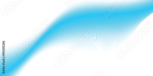 Abstract Blue Transparent Wave Background Modern Flowing Gradient Design