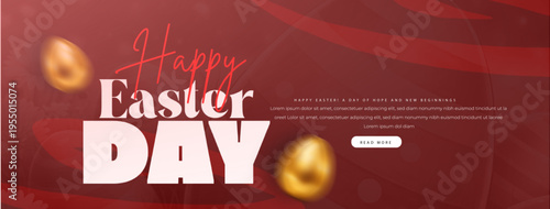 Easter Day: Embrace the spirit of Easter with this vibrant image, a visual feast that perfectly captures the joy, renewal, and hope associated with the holiday.