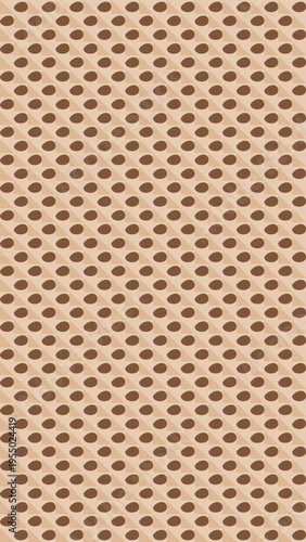 Textured coffee beans pattern: A close-up view presents a mesmerizing pattern of evenly arranged coffee beans. The textured surface and rich hues evoke the warmth and aroma of freshly brewed coffee.