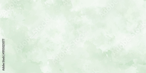 Abstract light mints green watercolor background with subtle paint texture.