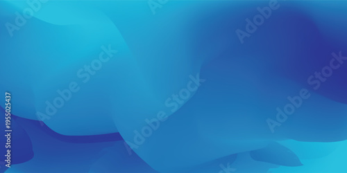 Blue cyan gradient mesh abstract background nice for wallpaper or banner