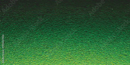 Abstract Green Gradient Texture with Subtle Ripples and Bubbles.