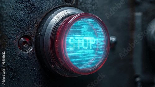 Industrial Stop Button Hacked. Critical Infrastructure Compromise. Cyber Sabotage.