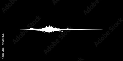 Macro closeup of a sharp blue needle tool and feather duster isolated on a black background with abstract steel metal objects