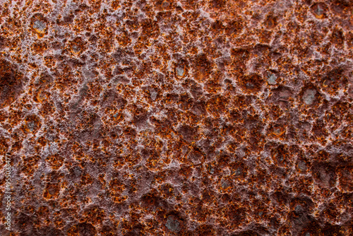 Obraz na plátně abstract metal macro background with extensive corrosion