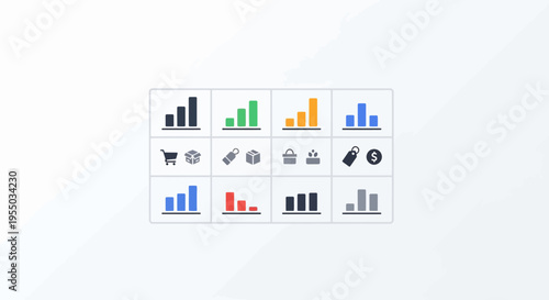 Collection of business infographic elements.