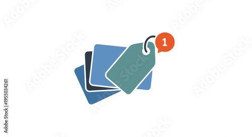 Color swatches with tag icon.