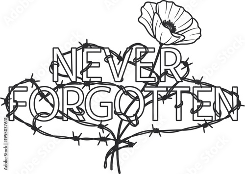 Memorial day tribute honoring fallen heroes and veterans