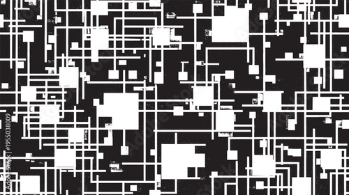 Architectural plans, abstract floor plan shapes vector illustration.
