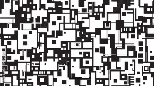 Architectural plans, abstract floor plan shapes vector illustration.
