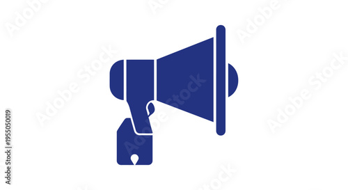 Megaphone loudspeaker announcement device.