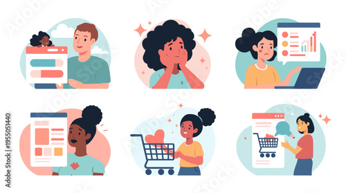 A minimalist, coral-colored curve against a clean white background evokes feelings of creativity and flow. Ideal for backgrounds, website design, or a