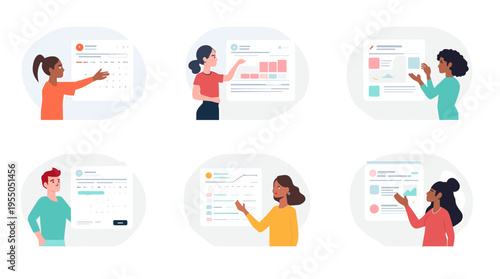 This minimalist illustration evokes a sense of connection and aspiration. Ideal for representing growth, outreach, or positive interaction in creative