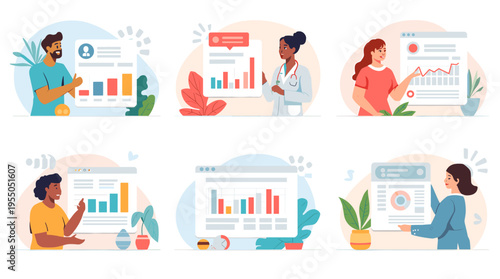 A vibrant, minimalist illustration conveys happiness and optimism. Ideal for branding, website graphics, or representing positive emotions in marketin