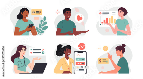 This minimalist illustration of a woman evokes a sense of calm and introspection. Perfect for branding, wellness content, or representing feminine str