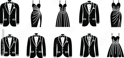 Met gala new york fashion illustrations formal wear and evening gowns