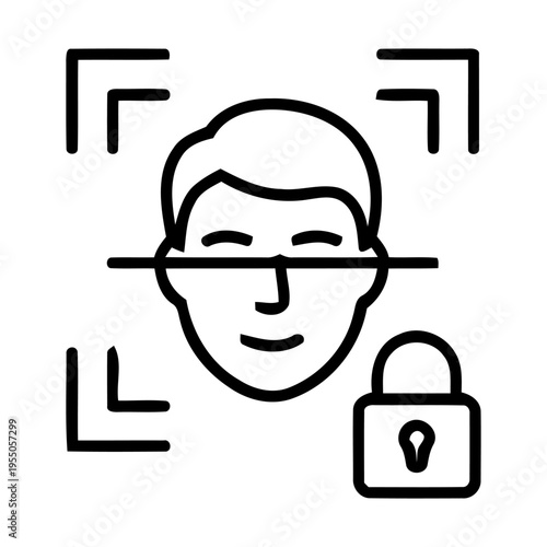 Secured cloud server infrastructure shield protecting remote data storage and hosted applications vector line art