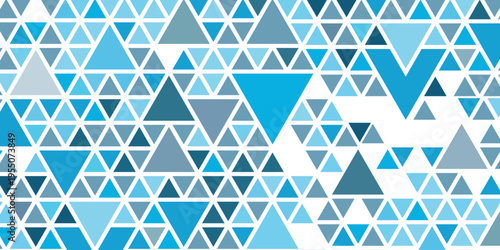 Triangle decoranive art backgrounds. Polygonal rainbow mosaic abstract vector illustration. Triangular simple pattern. Template geometric design for poster, banner, card.