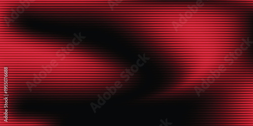 Abstract red textured background with layered diamond pattern. Deep black center fade, glossy 3D surface, futuristic design