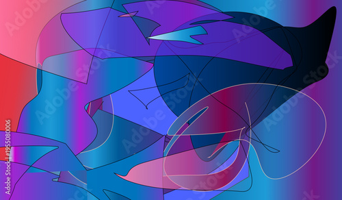 abstract colorful background, 