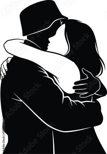 Ve day celebrations embracing freedom and love