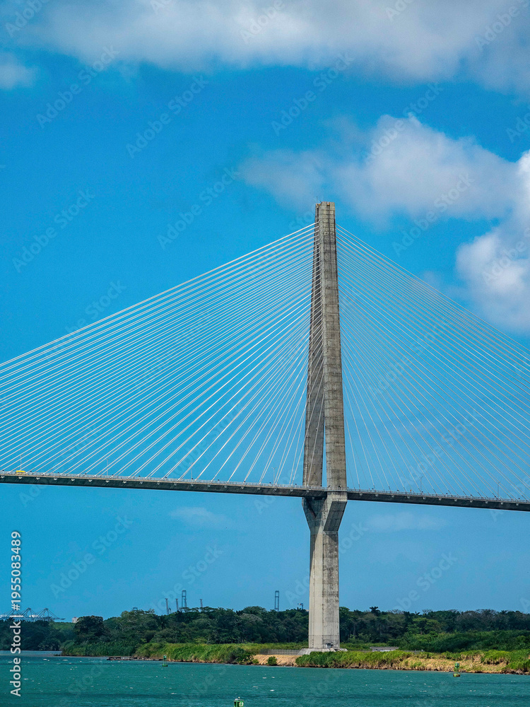 Obraz premium partial transit of PANAMA CANAL