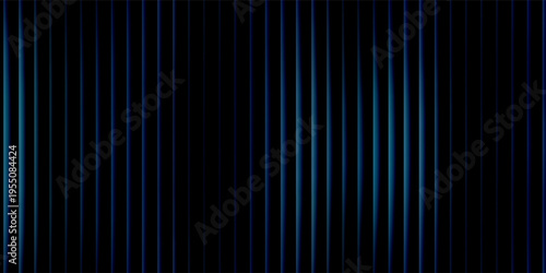 Abstract blue and cyan vertical gradient background with soft light stripes and modern minimal design.