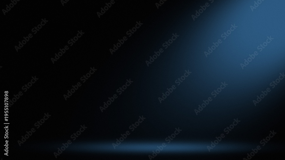 Fototapeta premium Blue Spotlight Glow