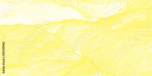 Abstract yellow grunge background with vintage parchment texture and watercolor leaves on an aged paper art design