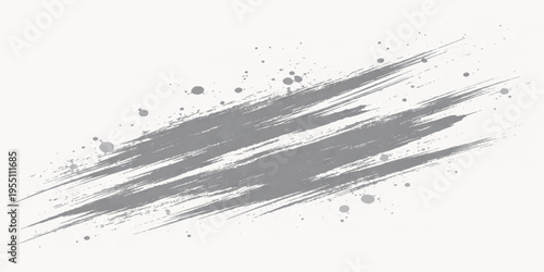 Abstract blue water splash with bubbles and flowing liquid