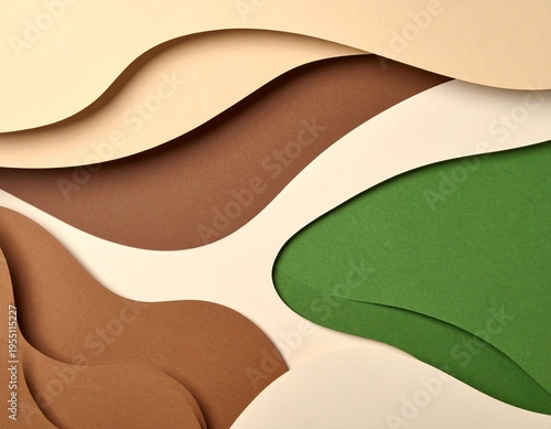 abstract background with waves. Generative Image