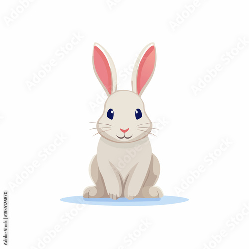 Minimalistischer Osterhase