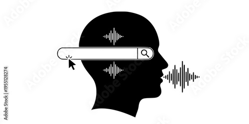 Voice Search Optimization VSO Marketing Icon