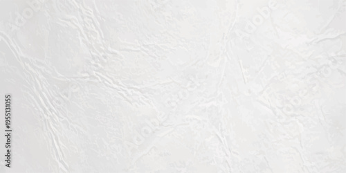 White crumpled paper texture background, elegant abstract wrinkled parchment surface with subtle shadows and creases